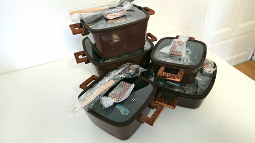 Donnor kochtopf set braun - donnor,