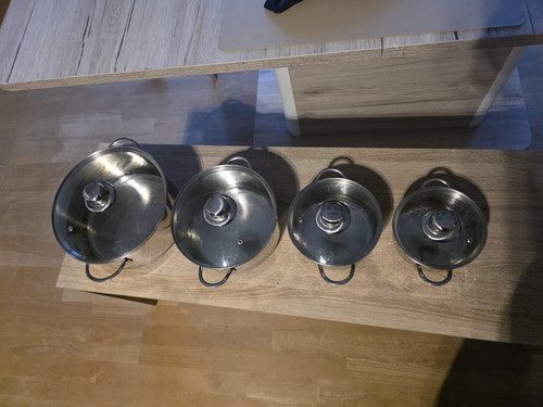 Ssw edelstahl kochtopfset - edelstahl,