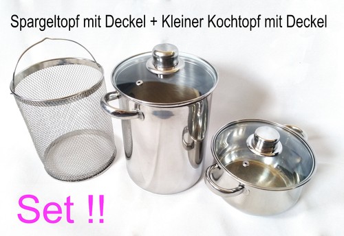 Set spargeltopfø16 cm - spargeltopfØ16,