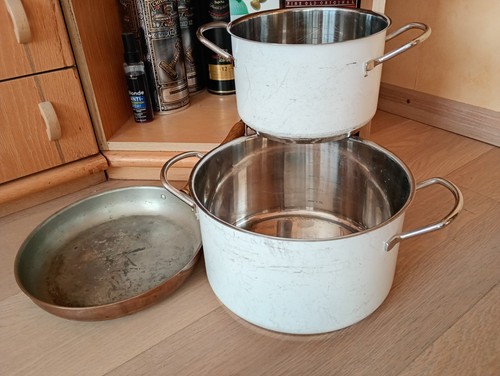 Deutsches kochgeschirr set - deutsches, kochgeschirr-set