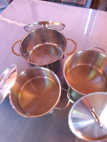 Edelstahl topfset mit - topfset,