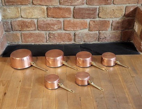 6er set kupfer töpfe - 6er,