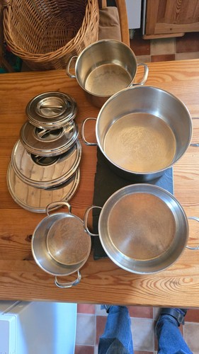 4er set edelstahl topfset - 4er,