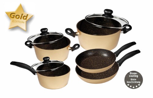 Stoneline kochgeschirr set - stoneline®, kochgeschirr-set