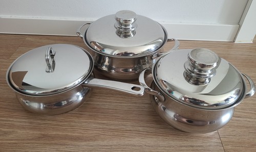 3er topfset berndes edelstahl - berndes,