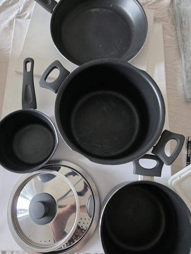 Ikea topfset schwarz für gas - schwarz,